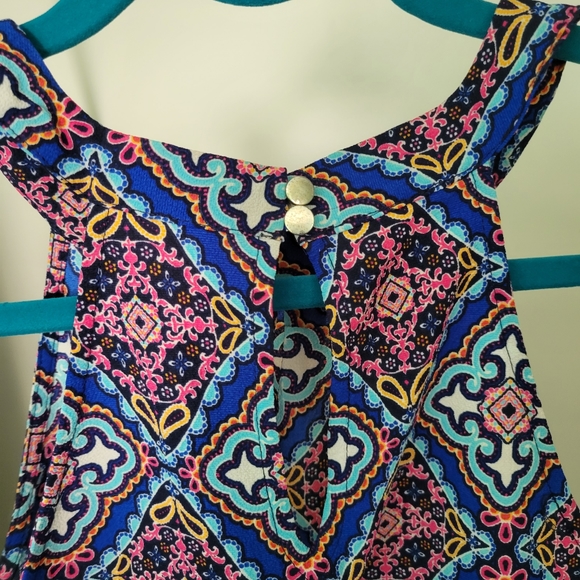 Boho pattern tank top, Medium, - Picture 3 of 4